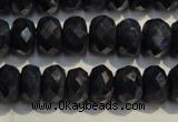 CRZ977 15.5 inches 5*7mm faceted rondelle A grade sapphire beads