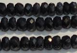 CRZ979 15.5 inches 3*5mm faceted rondelle A+ grade sapphire beads