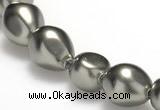 CSB02 16 inches 12*16mm nugget shell pearl beads Wholesale