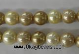 CSB1069 15.5 inches 10mm round mixed color shell pearl beads