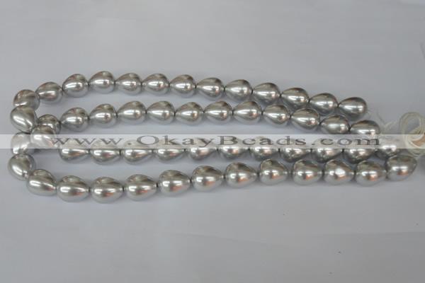 CSB108 15.5 inches 11*15mm teardrop shell pearl beads wholesale