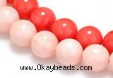 CSB11 16 inches 8mm round shell pearl beads Wholesale