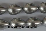 CSB115 15.5 inches 15*19mm teardrop shell pearl beads wholesale