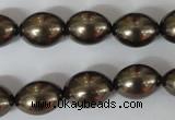 CSB123 15.5 inches 12*15mm rice shell pearl beads wholesale