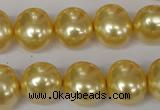 CSB143 15.5 inches 12*15mm – 13*16mm oval shell pearl beads