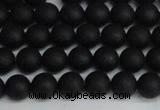 CSB1456 15.5 inches 6mm matte round shell pearl beads wholesale