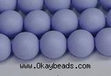 CSB1703 15.5 inches 10mm round matte shell pearl beads wholesale