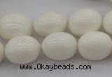 CSB675 15.5 inches 16*19mm oval shell pearl beads