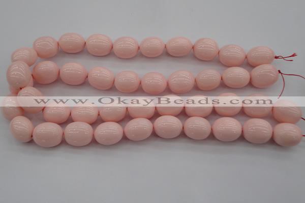 CSB676 15.5 inches 16*19mm oval shell pearl beads