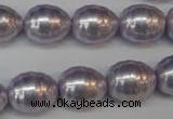 CSB888 15.5 inches 13*16mm whorl teardrop shell pearl beads wholesale