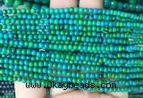CSBS01 15 inches 3mm round synthetic chrysocolla gemstone beads wholesale CSBS01 15 inches 3mm round synthetic chrysocolla gemstone beads wholesale