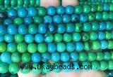 CSBS04 15 inches 8mm round synthetic chrysocolla gemstone beads wholesale CSBS04 15 inches 8mm round synthetic chrysocolla gemstone beads wholesale