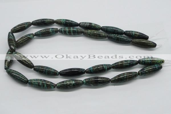 CSG07 15.5 inches 10*30mm rice long spar gemstone beads wholesale