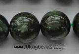 CSH204 15.5 inches 12mm round AA grade natural seraphinite beads