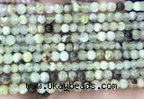 CSJ300 15.5 inches 4mm round serpentine new jade beads wholesale