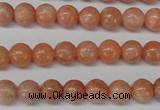 CSM03 15.5 inches 8mm round salmon stone beads wholesale