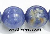 CSO16 15.5 inches 10mm round AB grade sodalite gemstone beads