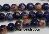 CSO261 15.5 inche 6mm round red sodalite gemstone beads wholesale