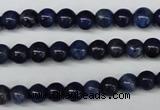 CSO400 15.5 inches 4mm round dyed sodalite gemstone beads