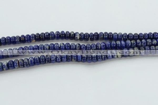 CSO652 15.5 inches 5*8mm rondelle sodalite gemstone beads