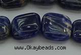 CSO689 15.5 inches 16*16mm square sodalite gemstone beads