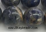 CSO837 15.5 inches 18mm round orange sodalite beads wholesale