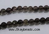 CSQ100 15.5 inches 6mm round grade AA natural smoky quartz beads