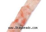 CSS07 12*20mm rectangle natural indian sunstone beads Wholesale