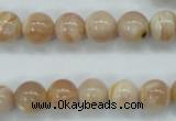 CSS201 15.5 inches 10mm round natural sunstone beads