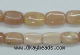 CSS210 15.5 inches 10*14mm rectangle natural sunstone beads