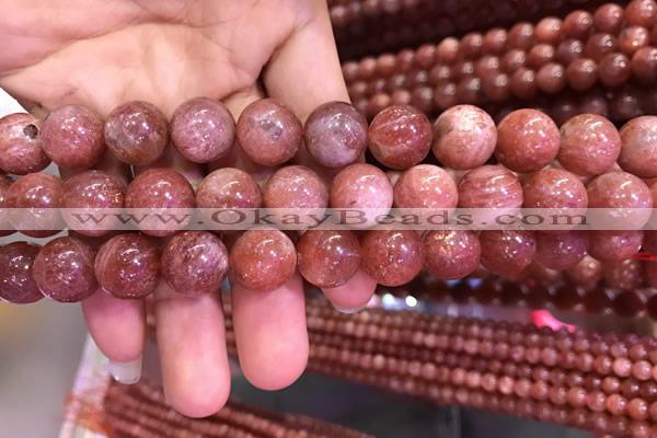 CSS305 15.5 inches 14mm round golden sunstone gemstone beads