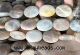 CSS416 15.5 inches 18*25mm oval sunstone beads wholesale