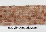 CSS760 15.5 inches 5mm round golden sunstone beads wholesale