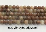 CSS777 15.5 inches 10mm round sunstone gemstone beads wholesale