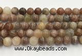 CSS779 15.5 inches 14mm round sunstone gemstone beads wholesale