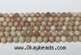 CSS781 15.5 inches 8mm round sunstone gemstone beads wholesale