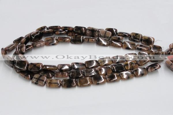 CST15 15.5 inches 13*18mm rectangle staurolite beads wholesale