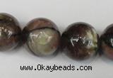 CST40 15.5 inches 20mm round staurolite gemstone beads wholesale