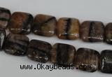 CST42 15.5 inches 12*12mm square staurolite gemstone beads wholesale