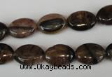 CST46 15.5 inches 10*14mm oval staurolite gemstone beads wholesale