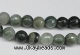 CSW11 15.5 inches 6mm faceted round seaweed quartz beads wholesale