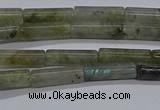 CTB353 15.5 inches 4*13mm tube labradorite beads wholesale