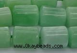 CTB520 15.5 inches 10*13mm triangle jade beads wholesale