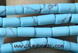 CTB805 15.5 inches 2*4mm tube turquoise beads wholesale