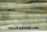 CTB963 15 inches 2*4mm tube amazonite beads