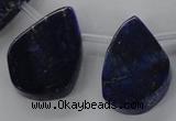 CTD1587 Top drilled 15*20mm - 25*35mm freeform lapis lazuli beads