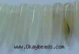 CTD2678 Top drilled 8*25mm - 10*50mm bullet agate beads wholesale