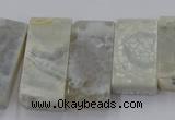 CTD2688 Top drilled 16*22mm - 16*55mm rectangle agate beads