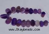 CTD2745 Top drilled 18*25mm - 22*40mm freeform agate beads