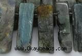 CTD331 Top drilled 10*20mm - 12*35mm sticks labradorite beads